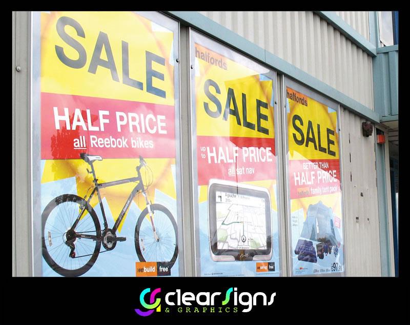 Event Display Retail Exhibition Signage Clear Signs and Graphics