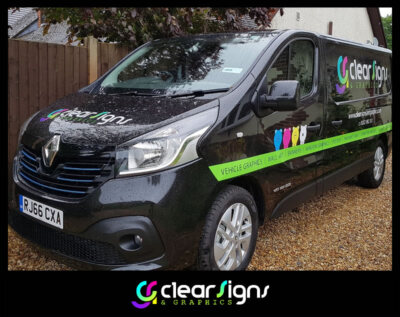CLEAR Signs  Graphic Van Graphics