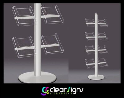 Free Standing Brochure Stand