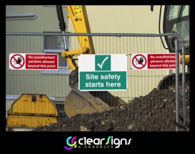 Heath and Safety Signs Heras Fencing (1)