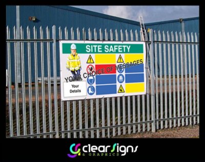 Multi Message Health and Safety Sign P