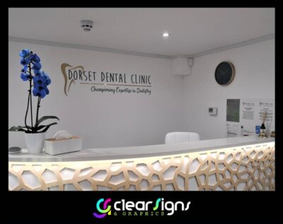 dorset dental reception area